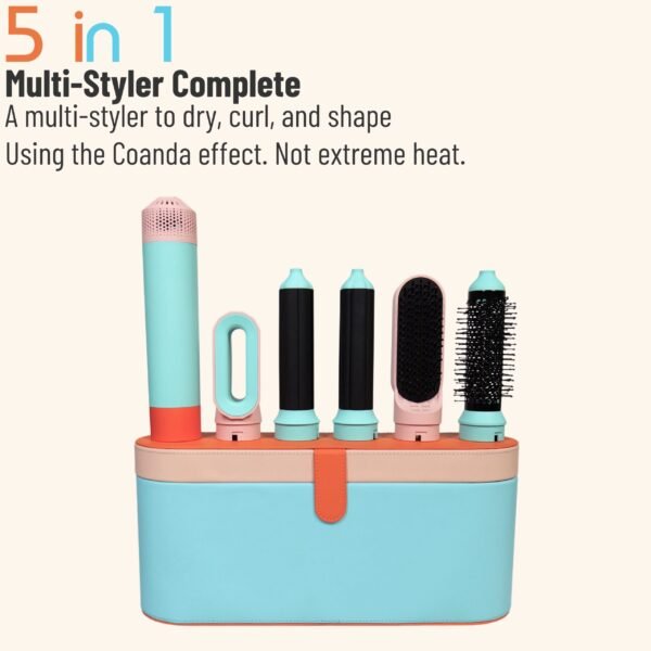 Pink 5 in 1 Multi air Wrap Styler - Image 7