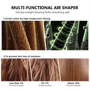 6 in 1 Multifunctional hair curler